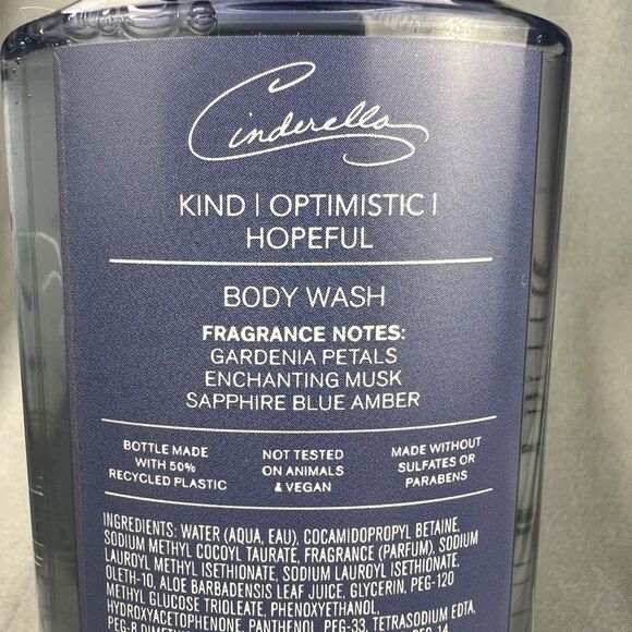 LOT‎ x 5 Bath & Body Works Disney Princess Cinderella Shower Gel Body Wash 10 oz - Picture 7 of 12